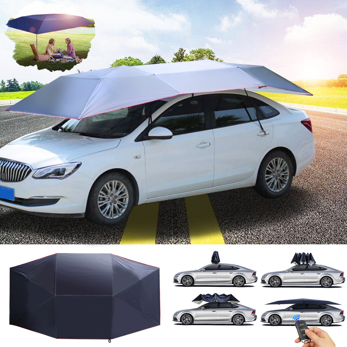car tent umbrella Car Umbrella UV – Gear Car
